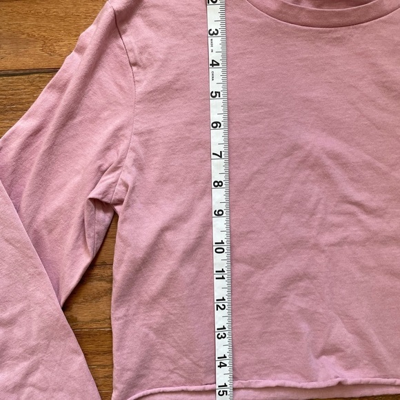 Wild Fable Tee Bundle | Blue tee: size medium and Pink Cropped Tee: size small - Picture 6 of 7